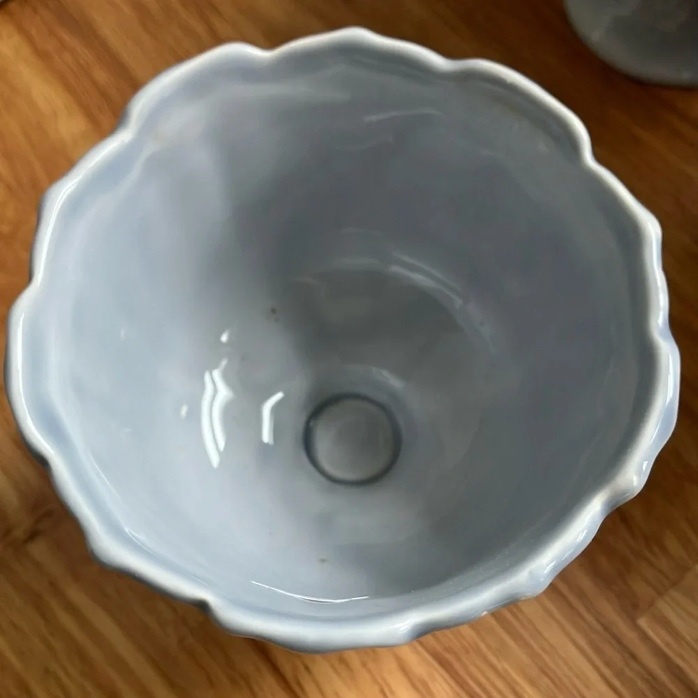 Williams-Sonoma Blue Tulip Dessert Cups